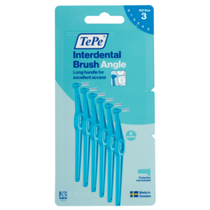 TePe Angle mezizubní kartáčky 0, 6 mm, modré, 6 ks, krabička obraz
