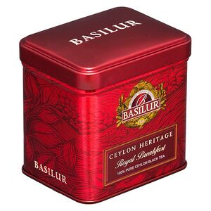 BASILUR Ceylon heritage royal breakfast tea černý čaj 50 g obraz