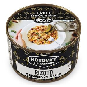 HOTOVKY Z PLECHOVKY Rizoto s vepřovým masem 3 porce obraz