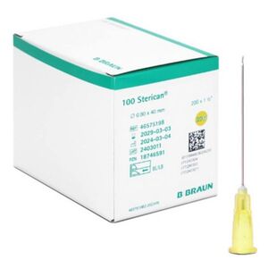Injekční jehla 0.9 x 40 mm 20 G žlutá 100 ks Sterican obraz