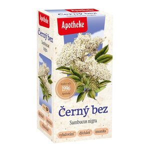 APOTHEKE Černý bez čaj 20 sáčků obraz