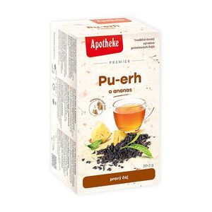 APOTHEKE Premier Pu-erh a ananas čaj 20 sáčků obraz