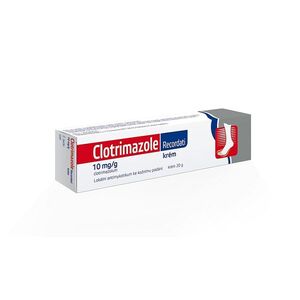 CLOTRIMAZOLE Recordati Krém 10 mg/g 20 g obraz