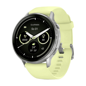GARMIN Venu 4 - 45 mm Silver/Citron chytré hodinky obraz