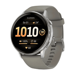 GARMIN Venu 4 - 45 mm Silver/Silver Gray chytré hodinky obraz