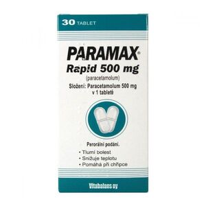 PARAMAX Rapid 500 mg 30 tablet obraz