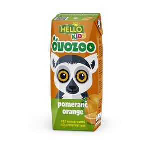 HELLO Ovozoo pomeranč 250 ml x 18 kusů obraz