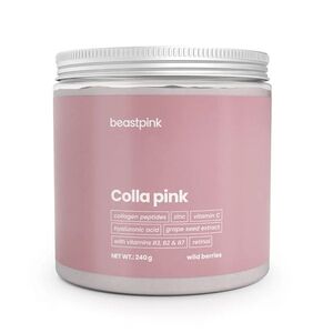 GYMBEAM BeastPink colla pink lesní ovoce 240 g obraz
