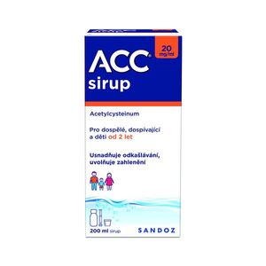 ACC 20 mg sirup 200 ml obraz