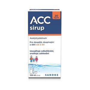 ACC Sirup 20 mg/ml 100 ml obraz
