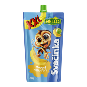 HELLO XXL Kapsička s banánem 200 g x 10 kusů obraz