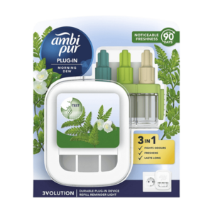 AMBI PUR 3Volution Osvěžovač vzduchu strojek + náplň Morning Dew 20 ml obraz
