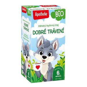 APOTHEKE Dětský čaj BIO dobré trávení 20 sáčků obraz
