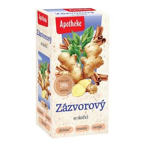APOTHEKE Zázvorový čaj 20 sáčků obraz
