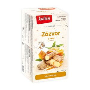 APOTHEKE Zázvor a med čaj 20 sáčků obraz
