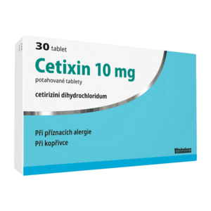 CETIXIN 10 mg 30 potahovaných tablet obraz