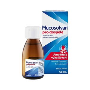 MUCOSOLVAN Sirup pro dospělé 200 ml obraz