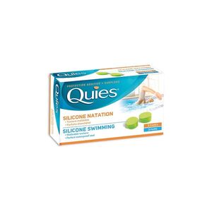 QUIES Silikonové chrániče sluchu na plavání 3 páry obraz
