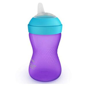 PHILIPS AVENT Hrnek Grippy s jemnou hubičkou pro dívky 300 ml obraz