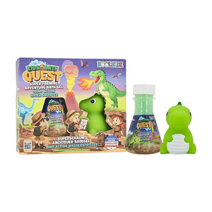 ACCENTRA Sada na koupání koolkidz + stříkačka dinosaurus 60 ml obraz