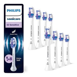 PHILIPS SONICARE HX6058/87 Sensitive standard náhradní hlavice 8 kusů obraz