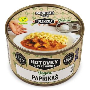HOTOVKY Z PLECHOVKY Vegan paprikáš 3 porce obraz