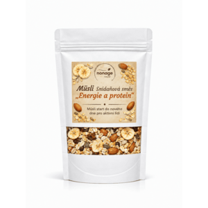 NONAGE Müsli Snídaňová směs energie a protein 400 g obraz