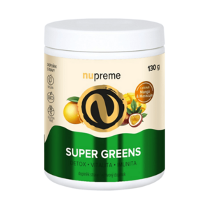 NUPREME Super greens mango&maracuja BIO 130 g obraz