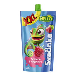 HELLO XXL kapsička s malinami 200 g x 10 kusů obraz