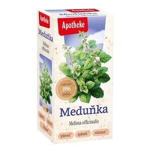 APOTHEKE Meduňka lékařská čaj 20 sáčků obraz