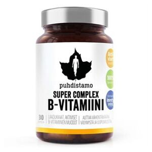 PUHDISTAMO Super vitamin B complex 30 kapslí obraz