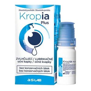 KROPIA Plus zvlhčující oční kapky 10 ml obraz