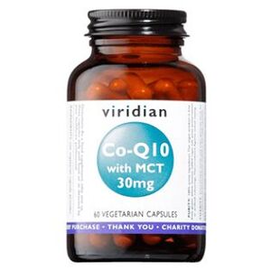 VIRIDIAN Nutrition Co-Q10 with MCT 60 kapslí obraz