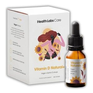 HEALTH LABS CARE Vitamin D3 natural + vegan 10 ml 180 dávek obraz