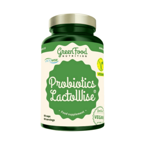 GREENFOOD NUTRITION Probiotics lactowise 60 kapslí obraz