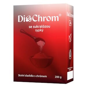 DI CHROM Se sukralózou sypký stolní sladidlo 200 g obraz