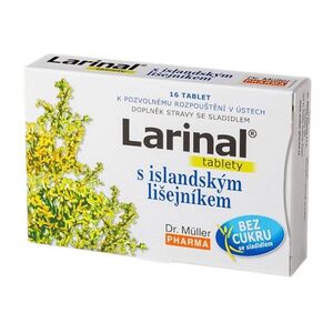 DR. MÜLLER Larinal s islandským lišejníkem 16 tablet obraz