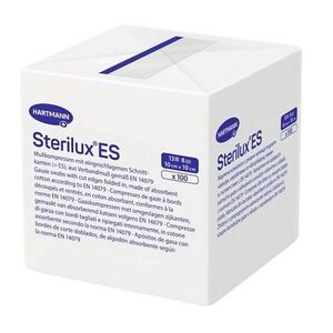 HARTMANN Sterilux ES gáza nesterilní 10x10cm 100 kusů obraz