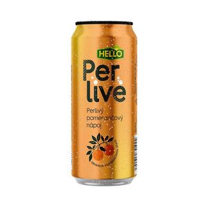 HELLO Perlivé pomeranč 330 ml x 12 kusů obraz