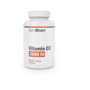 GYMBEAM Vitamín D3 2000 IU 60 tablet obraz