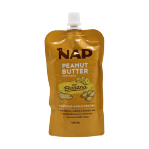 NAP Arašídové máslo pro psy banán 120 g obraz