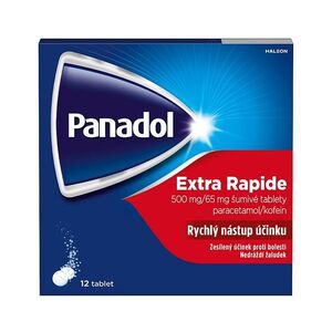 PANADOL Extra rapide 500 / 65 mg 12 šumivých tablet obraz