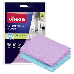 VILEDA Actifibre mikrohadřík do kuchyně 2 kusy obraz