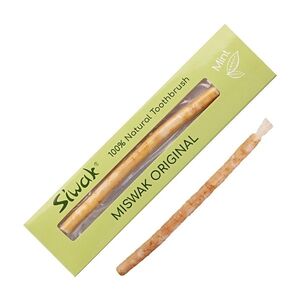 SIWAK Miswak Přírodní zubní kartáček s příchutí máta obraz