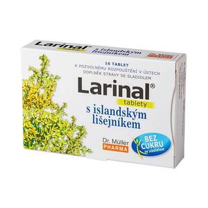 DR. MÜLLER Larinal se šalvějí a lékořicí 16 tablet obraz