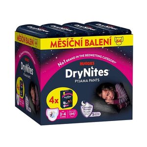 DRY NITES® Jumbo Natahovací kalhotky dívčí 3-4roky 64 kusů obraz