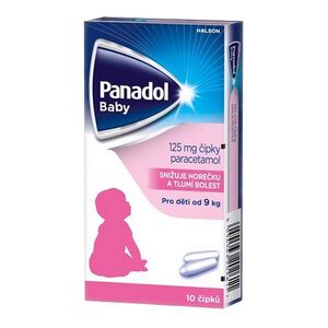 PANADOL Baby 125mg 10 čípků obraz
