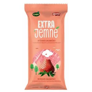 CELPO Extra jemné rýžové chlebíčky jogurt jahoda 70 g obraz