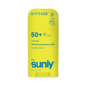 ATTITUDE Sunly dětský minerální opalovací krém SPF 50+ bez vůně 60 g obraz