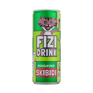 FIZI Drink limonáda s příchuti jablka Skibidi 250 ml obraz